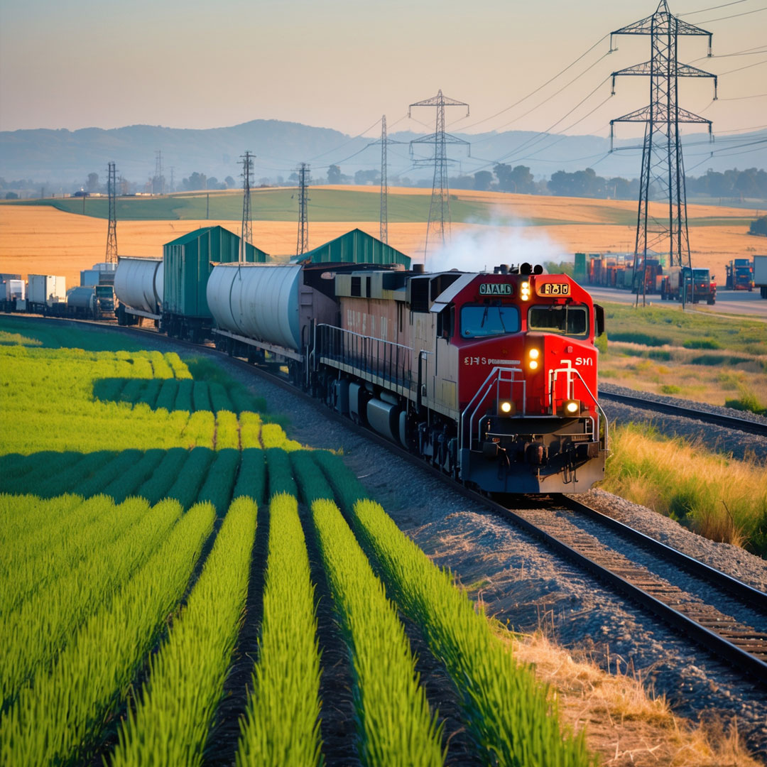 Agricultura y transporte